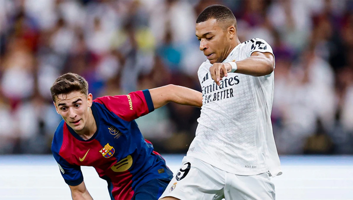 GOLPAZO. Con Mbappé en cancha, Real Madrid intentará borrar la goleada sufrida ante Barcelona en la final de la Supercopa.