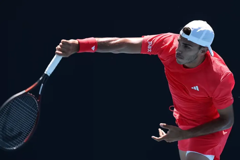 Francisco Cerúndolo, el único argentino que sigue en carrera en el Australian Open