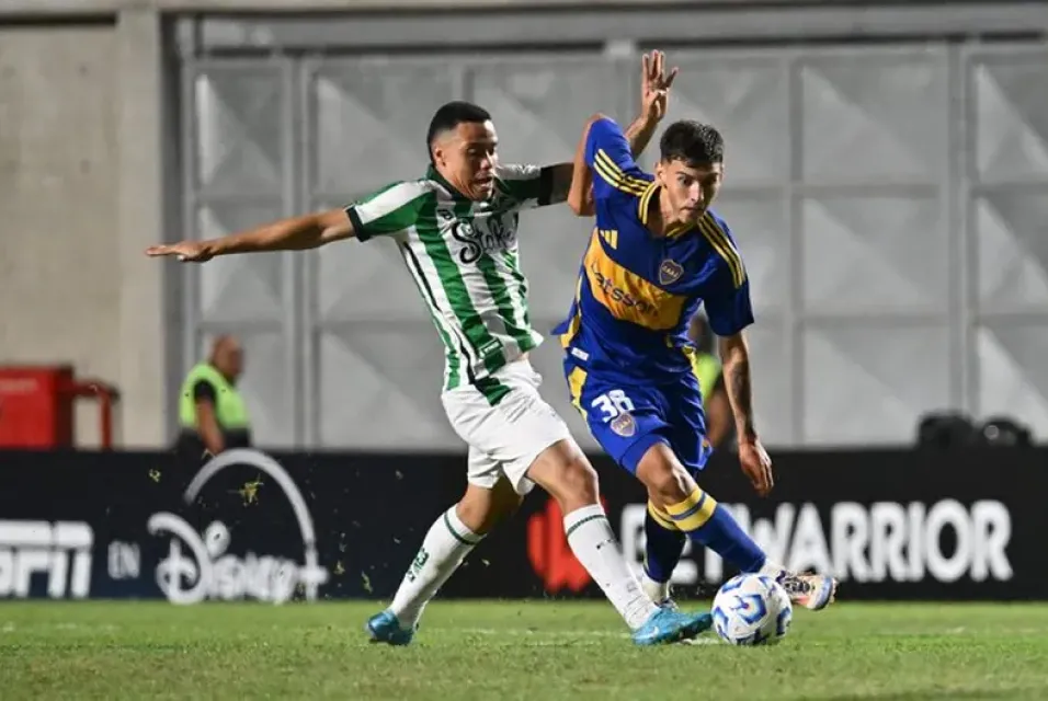 ¿Quién es Camilo Rey Domenech, el juvenil de Boca que fue titular ante Juventude?