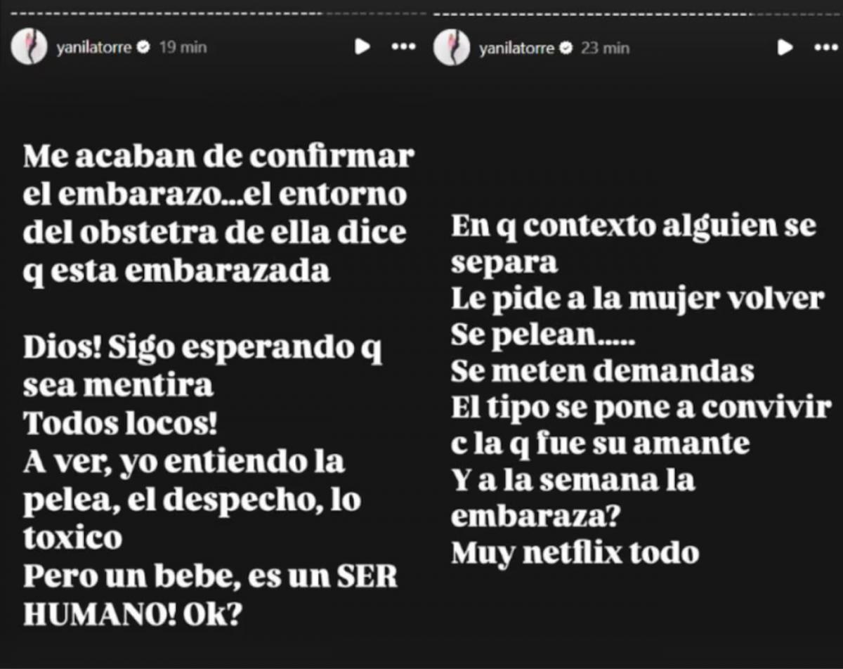 Qué dijo Yanina Latorre sobre el supuesto embarazo de la China Suárez.