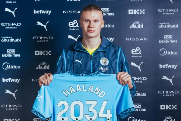 El Manchester City asegura a Haaland hasta 2034 con un contrato histórico