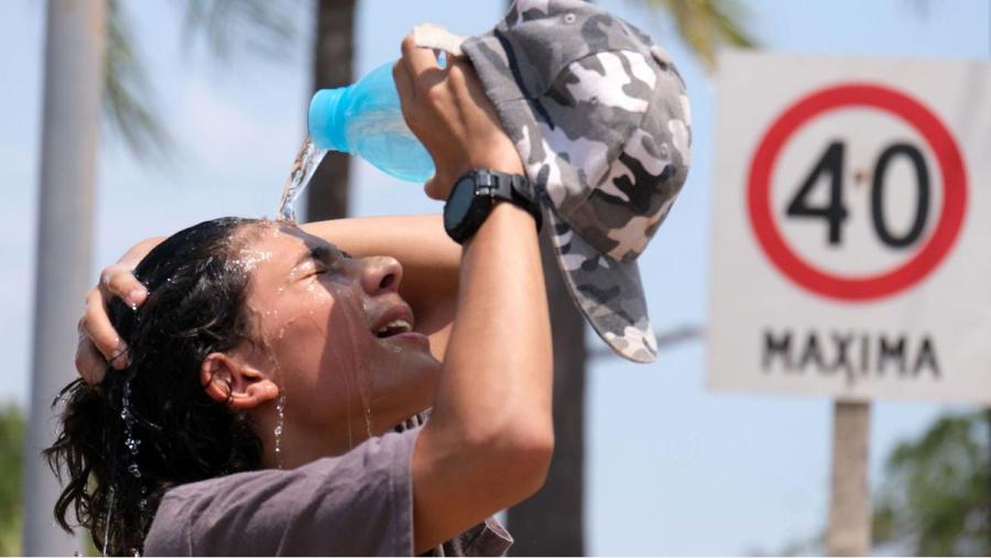 El anticiclón que llegó al país provocó la primera ola de calor del año