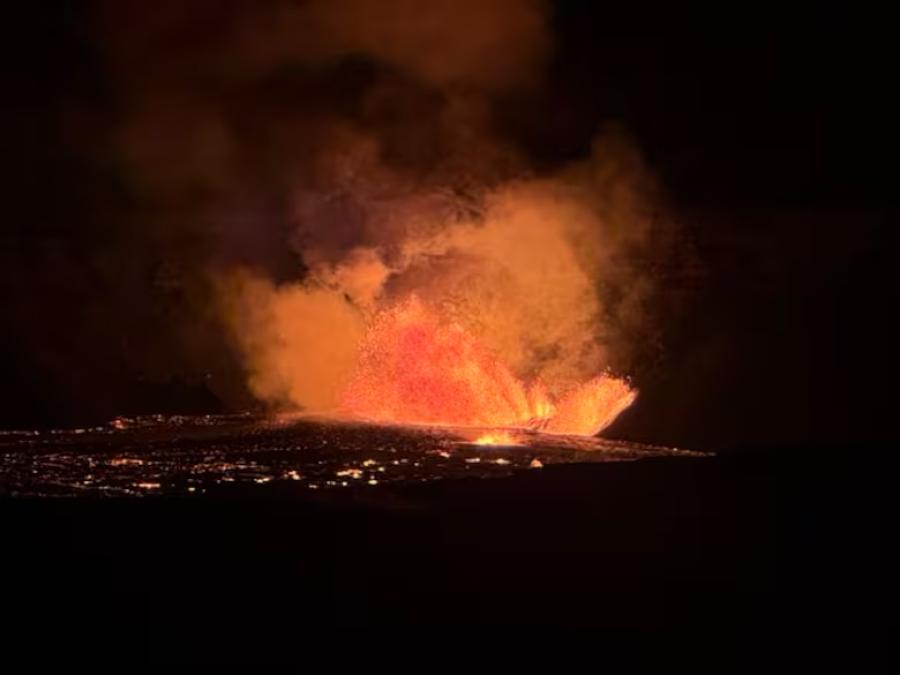 Las impactantes imágenes del volcán que entró en erupción en Hawái