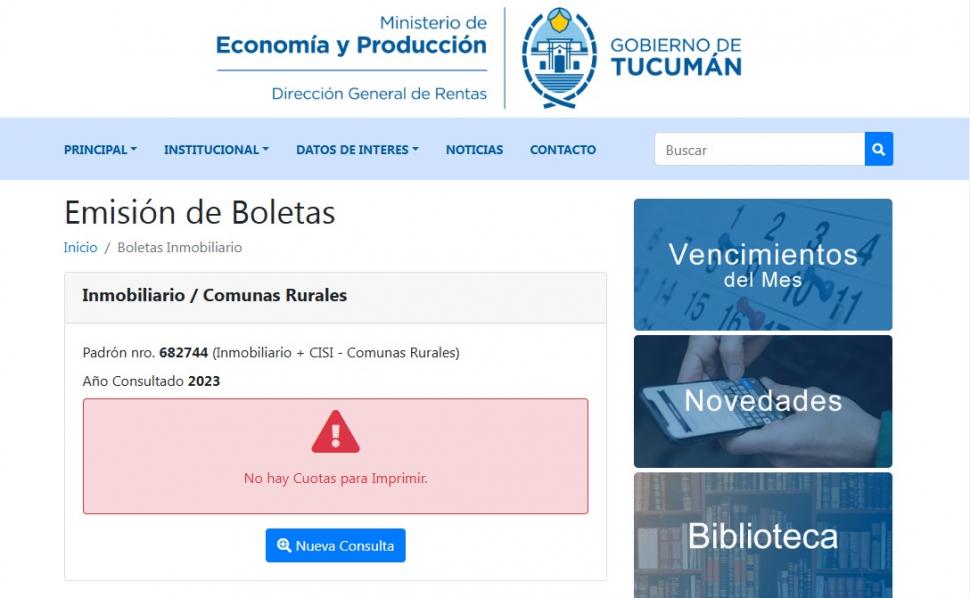 UNA HOJA DE RUTA. Las pruebas de la situación impositiva de Juan Pablo Castro después de haber conseguido ser responsable fiscal.
