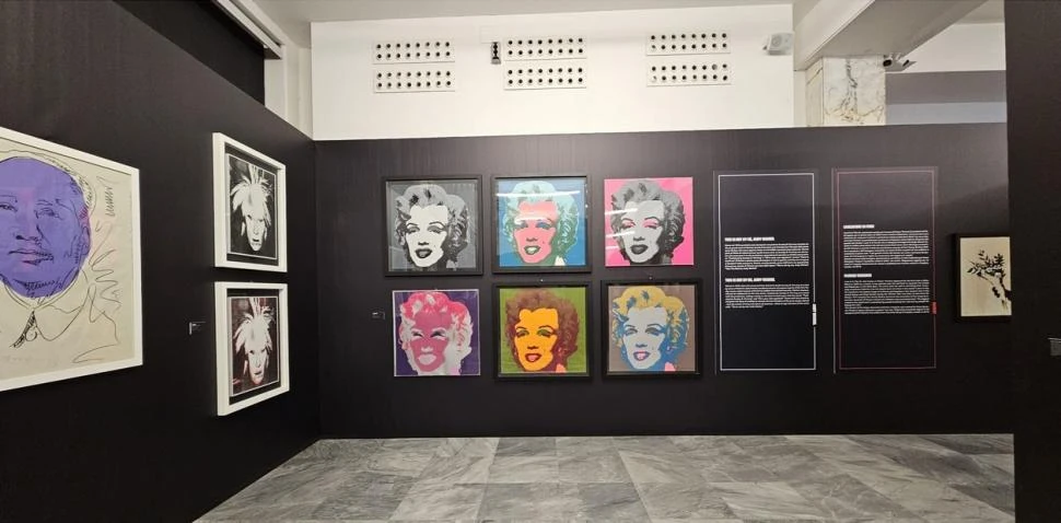 UN CLÁSICO. Las caras de Marilyn Monroe en distintas tonalidades, un sello en las obras de Andy Warhol.