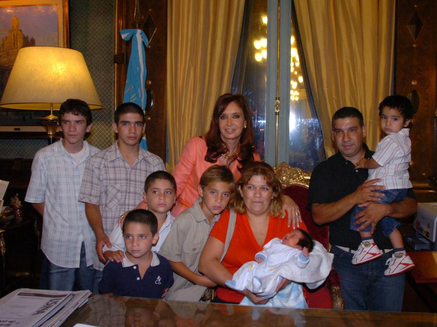 El primer ahijado de Cristina Fernández de Kirchner.