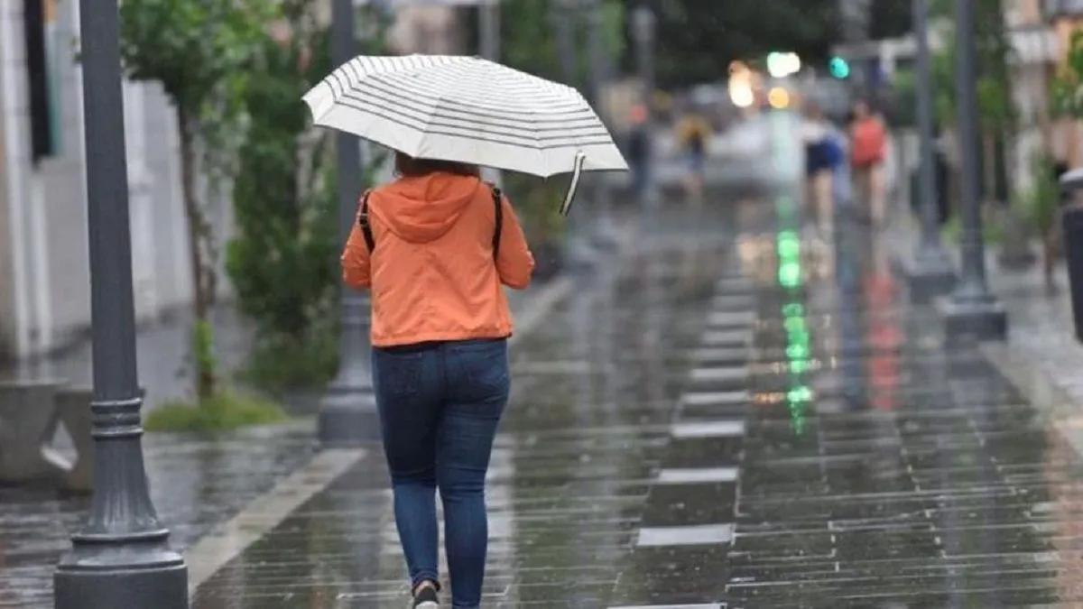 Rige una alerta por lluvias y tormentas en algunas zonas del país.