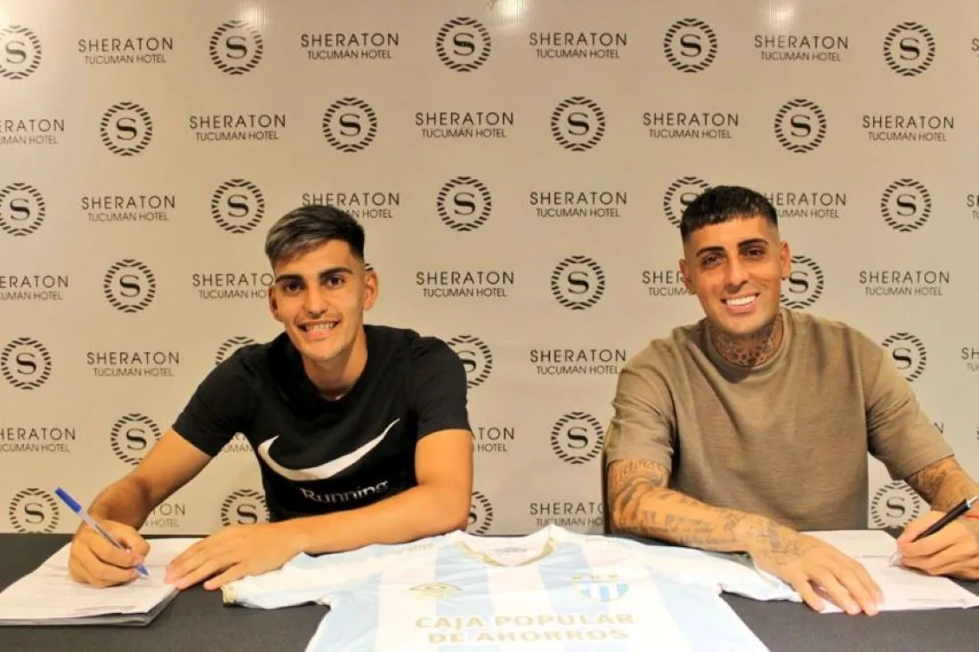 Dos nuevos jugadores firmaron su contrato con Atlético Tucumán