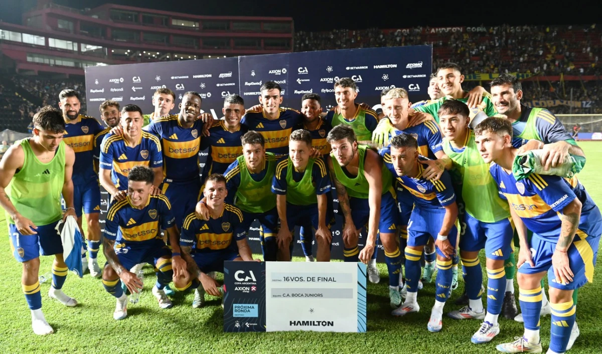 PASÓ DE RONDA. Boca venció a Argentino de Monte Maíz y se enfrentará a All Boys o Atlético en los 16avos de final de la Copa Argentina.