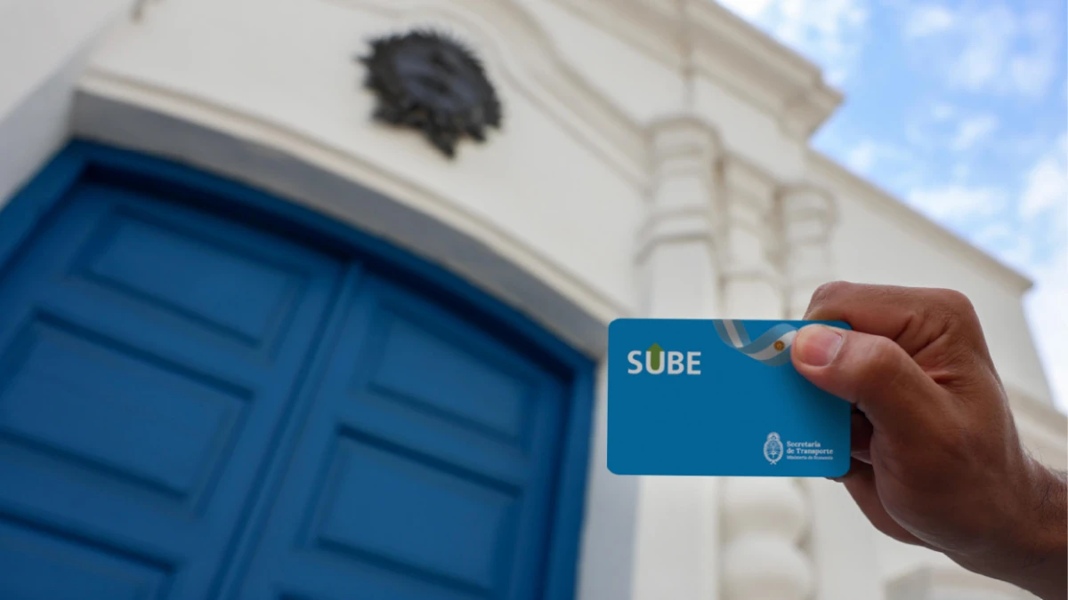 Llegó el servicio de tarjeta SUBE a San Miguel de Tucumán.