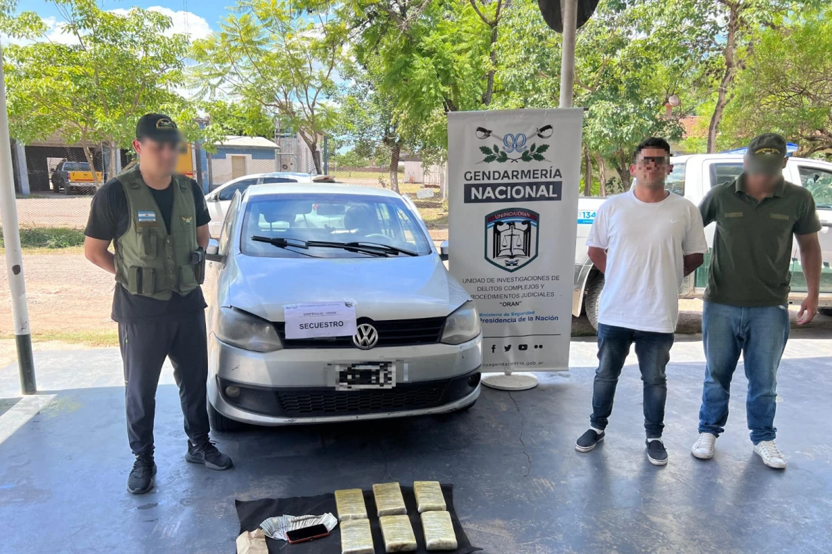 Detienen a un automovilista con más de 6 kilos de cocaína