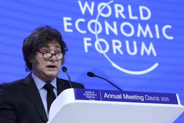 Milei en Davos: criticó la agenda woke y ponderó a los líderes de la derecha