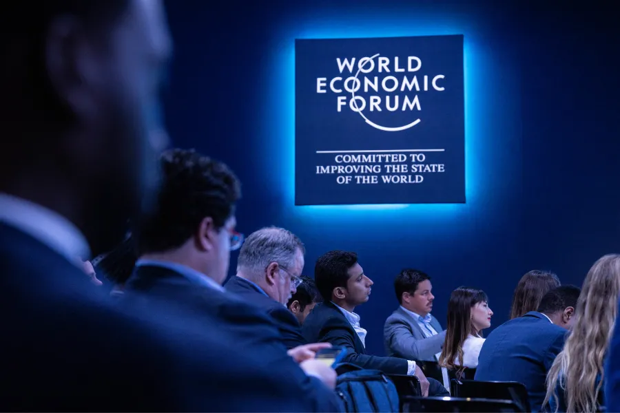 REUNIÓN ANUAL. El Foro de Davos reúne a jefes de Estado, empresarios y líderes mundiales todos los años. / FORO ECONÓMICO MUNDIAL 