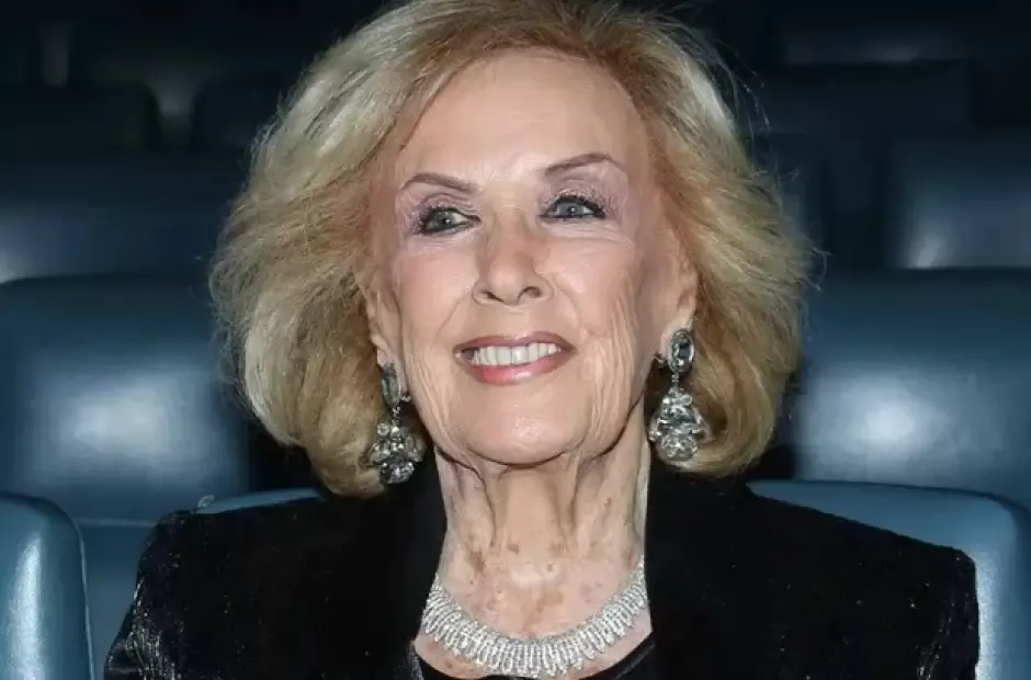 Mirtha ventiló un pequeño detalle familiar.