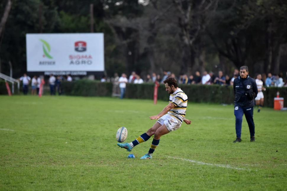 UNA LEYENDA TUCUMANA. El máximo goleador de Los Pumas, Nicolás Sánchez, difundió valores en los deportistas de la provincia, no solo en el ámbito del rugby.  la gaceta / foto de Ines Quinteros Orio