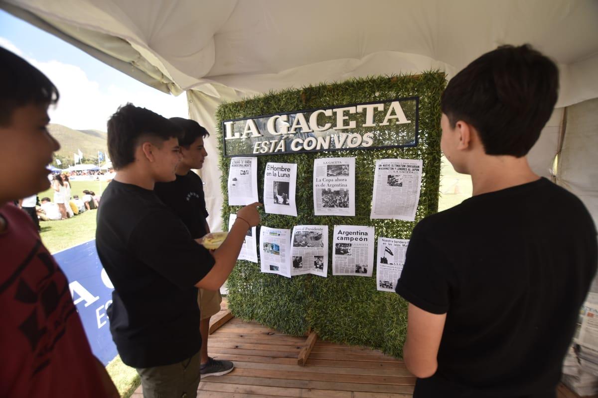 Stand de LA GACETA.