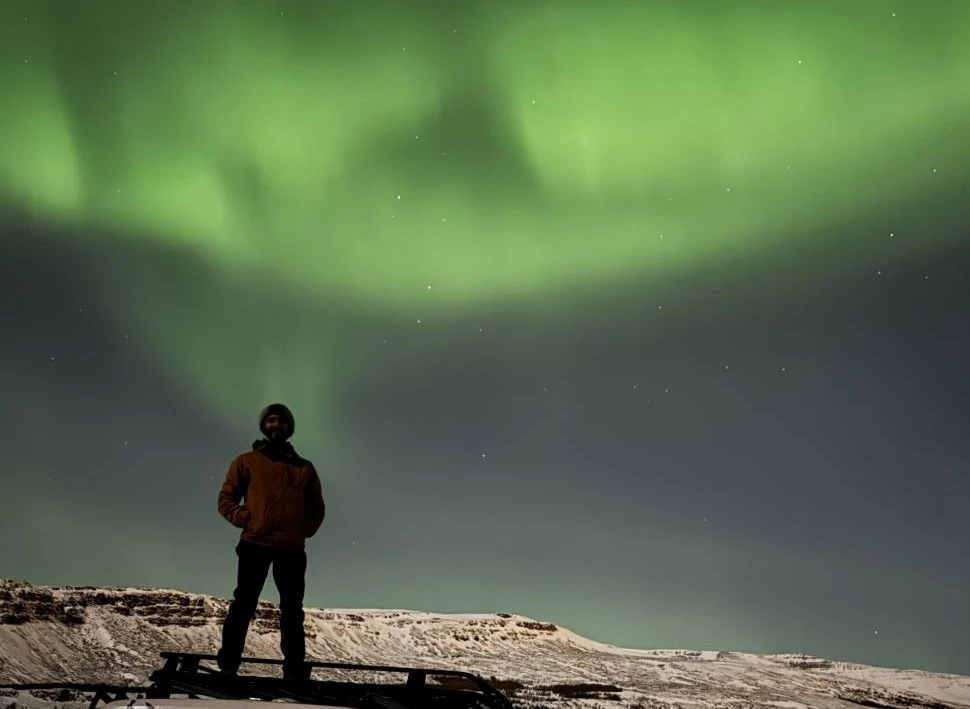 Viaje a Islandia: un tucumano cumplió su sueño de convertirse en un cazador de auroras boreales