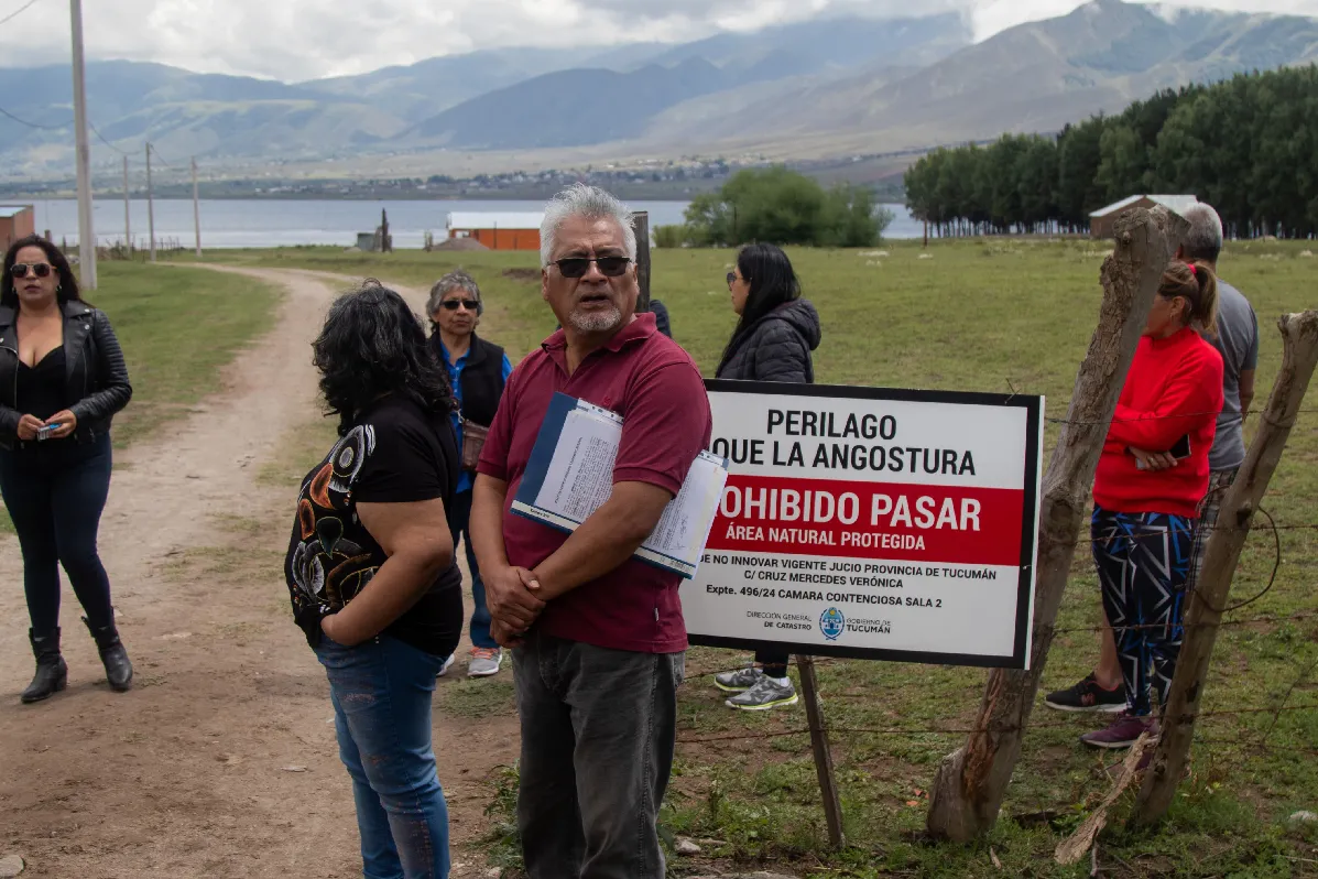 Usurpaciones en El Mollar: pidieron la restitución y el desalojo de las tierras de la Reserva