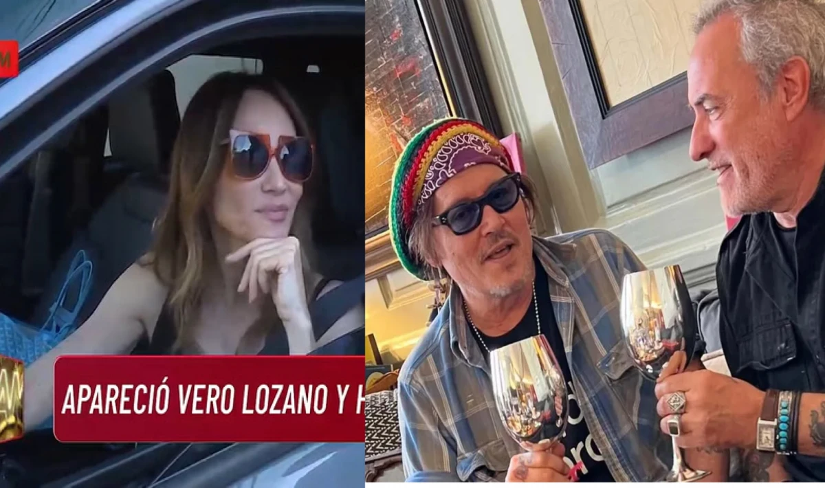 Vero Lozano habló de la estadía de Johnny Depp en su casa en Punta del Este.