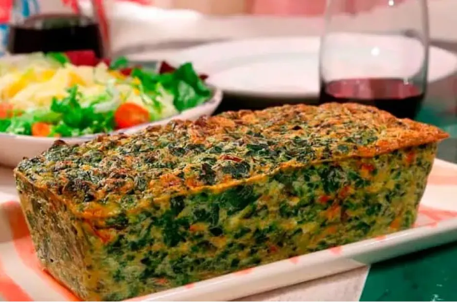 Budín de verduras para un almuerzo económico, saludable y sin harinas