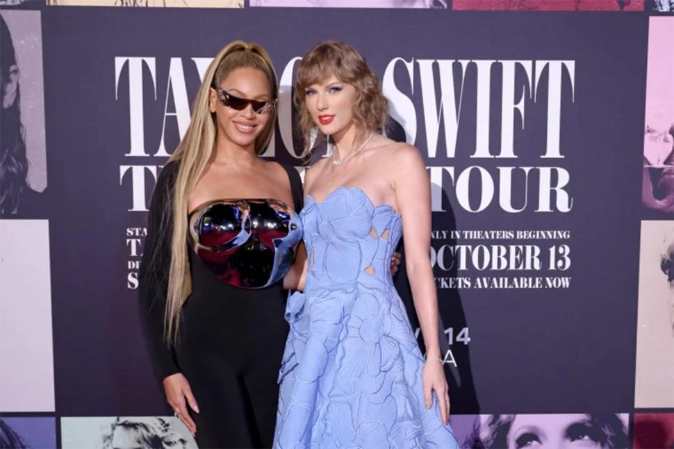 BEYONCÉ Y TAYLOR SWIFT. Las dos estrellas más premiadas regresarán a la fiesta de la industria.