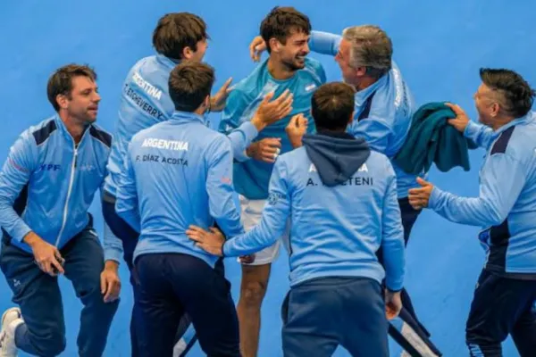 En la segunda ronda de la Copa Davis, Argentina será el único país sudamericano tras la eliminación de Chile y Brasil