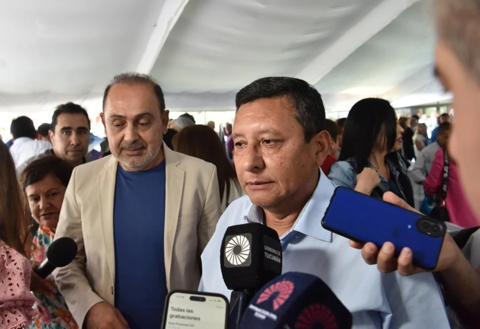 El ministro Darío Monteros dijo que están predispuestos al diálogo. la gaceta / foto de Osvaldo Ripoll (archivo)