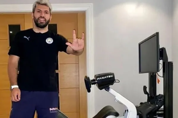 Kun Agüero demostrará si es hábil en un nuevo deporte