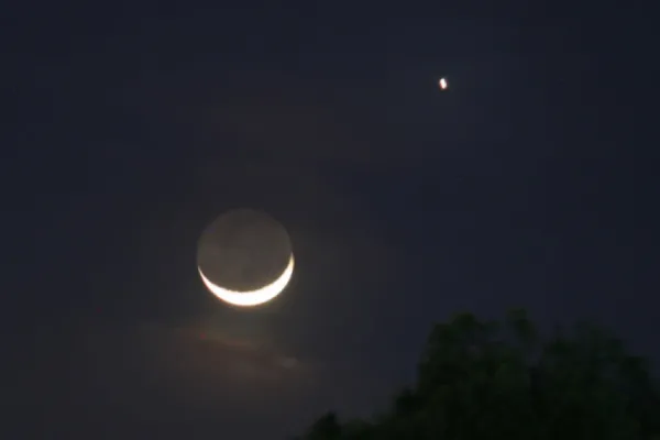 La Luna y Marte ofrecerán esta noche un espectáculo poco habitual