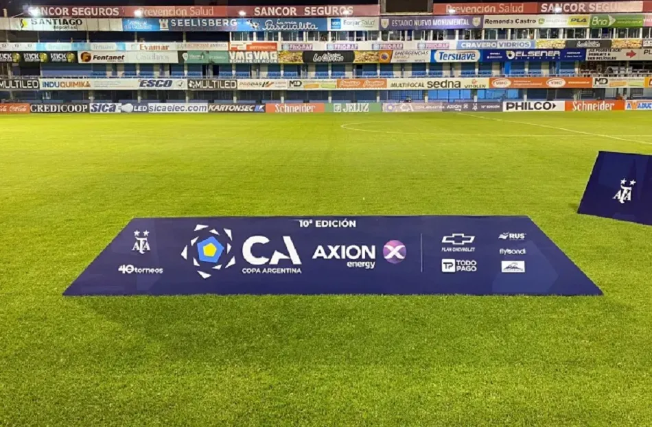 TODO LISTO. El estadio de la Crema será el escenario del duelo por la Copa Argentina, entre San Martín y Colón.