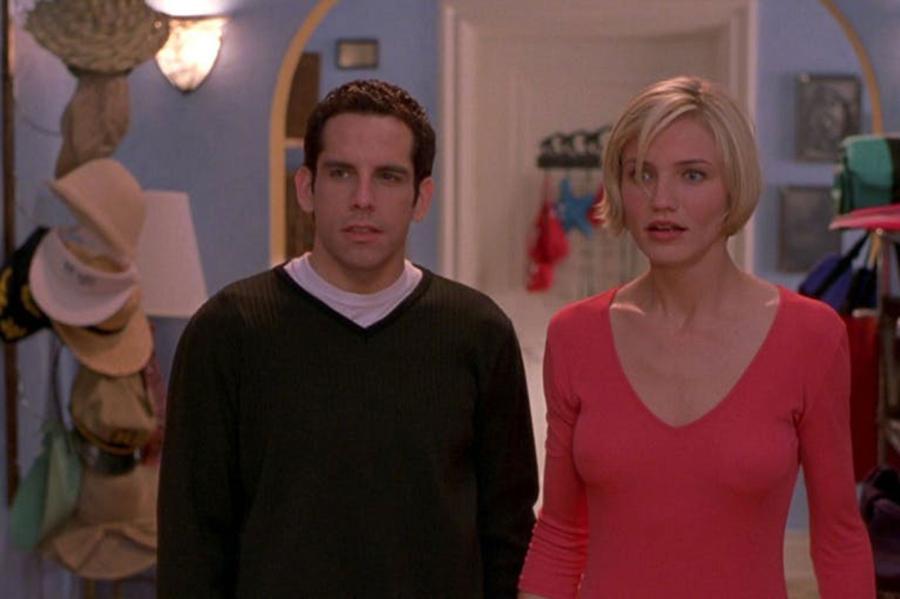 LA PAREJA PRINCIPAL. Ben Stiller interpreta a Ted mientras que Cameron Díaz da vida a la buscada Mary. / CAPTURA DE PANTALLA