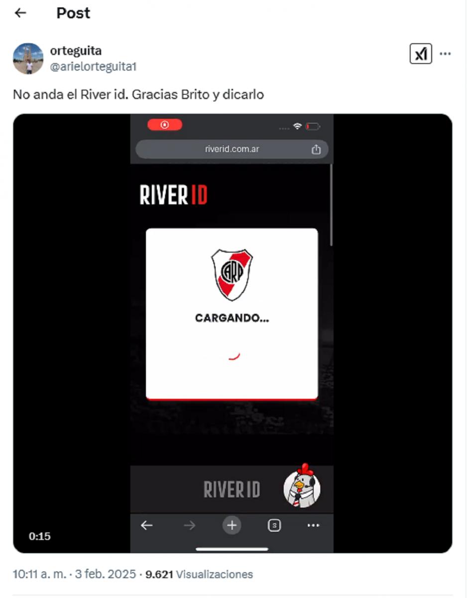 River ID vuelve a fallar: la plataforma que genera indignación entre los hinchas del Millonario