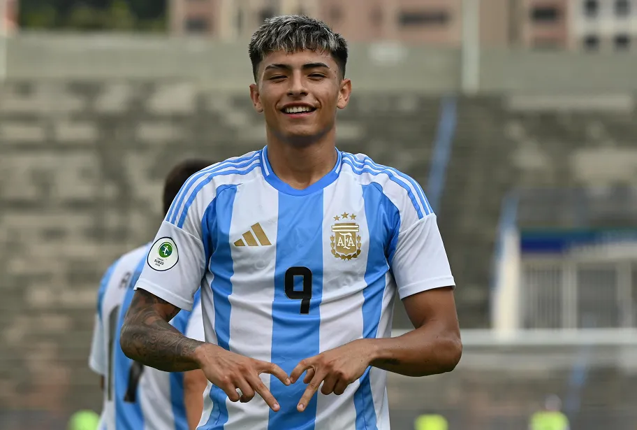 Mirá los dos golazos con los que Argentina le gana a Chile en el Sudamericano Sub-20