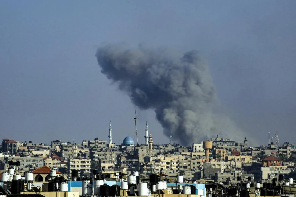 CASTIGADA. La guerra en Gaza ya causó casi 50.000 muertos civiles.  afp