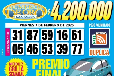 Los Números de Oro de LA GACETA