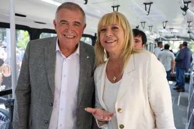 Osvaldo Jaldo y Rossana Chahla, unidos en el “colectivo” de la Provincia
