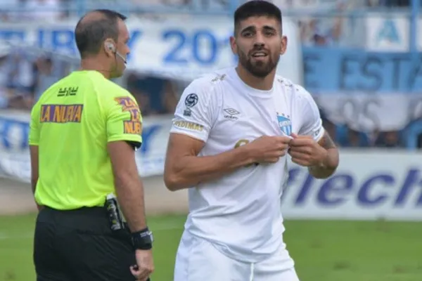 Leandro Díaz se sumó al plantel de Atlético Tucumán en Rosario