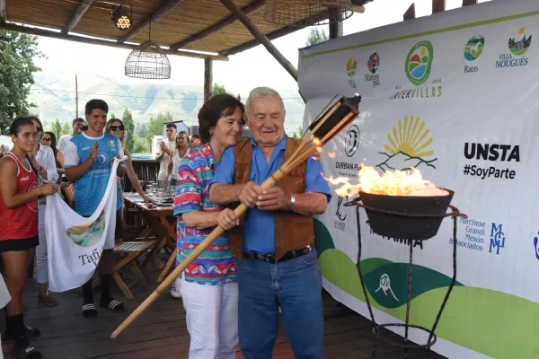 Las Olimpiadas Intervillas tuvieron un emotivo acto inaugural