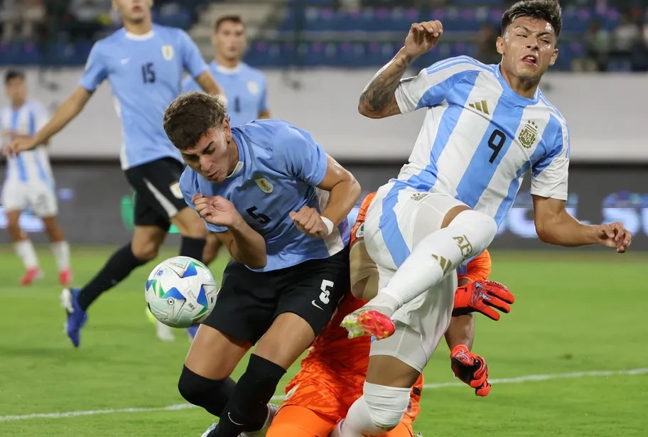 Una de las figuras de la Selección argentina en el Sudamericano Sub-20 sufrió una durísima lesión