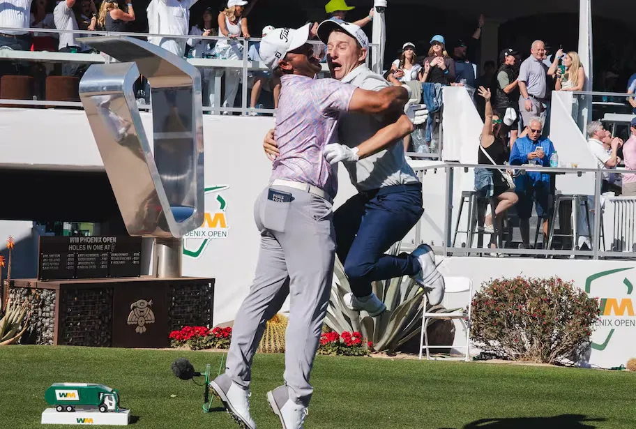 El impactante hoyo en uno del argentino Emiliano Grillo que enloqueció al mundo del golf