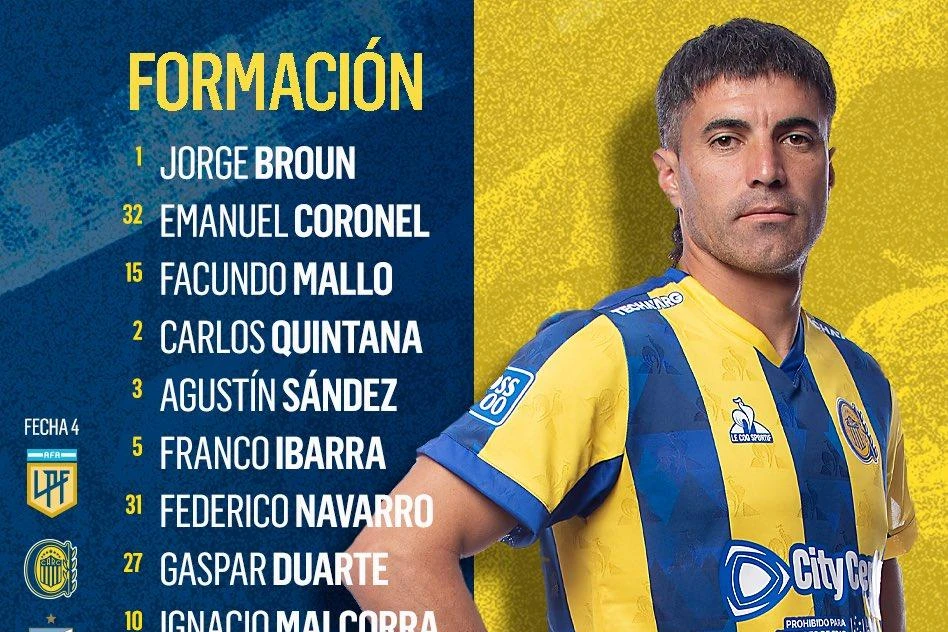 Rosario Central también tiene equipo confirmado