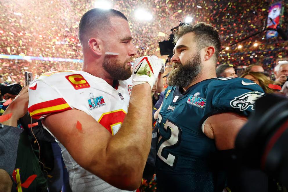 Los hermanos Kelce son una marca registrada en la NFL.