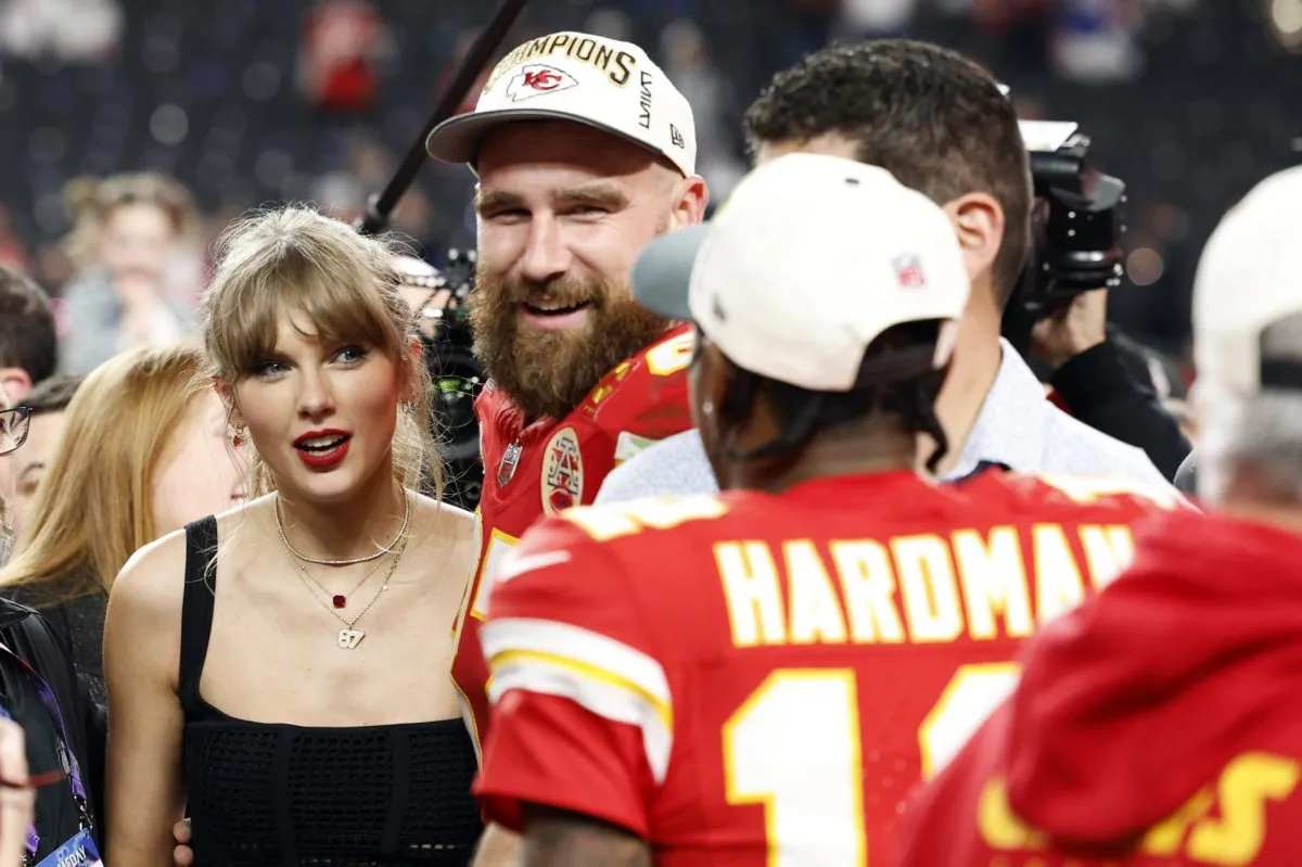 El incómodo momento que pasó Taylor Swift durante el Super Bowl