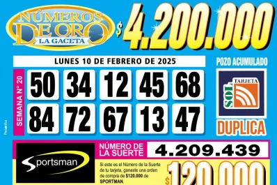 Los Números de Oro de LA GACETA