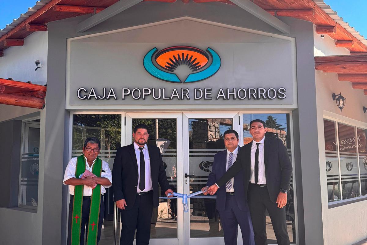 Caja Popular de Ahorros inauguró su nueva sucursal en Tafí del Valle