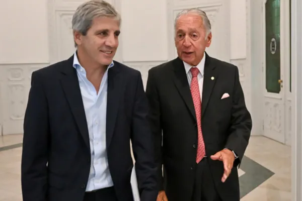 En medio de los reclamos por la baja de impuestos, Luis Caputo se reunió con la UIA