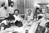 Recuerdos fotográficos: uno de los juegos de Les Luthiers