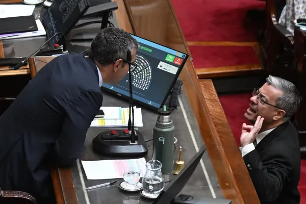 Incidentes durante el debate por Ficha Limpia: Martín Menem le respondió Germán Martínez