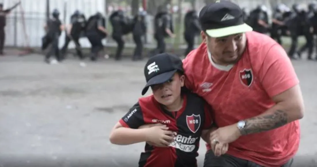 TENSIÓN. Imágenes estremecedoras quedaron tras los enfrentamientos. FOTO DIARIO LA CAPITAL