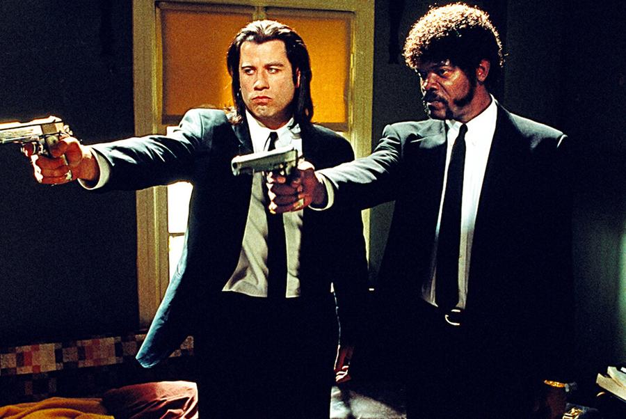 CLÁSICO DE LOS 90. Pulp Fiction salvó la carrera de John Travolta y consagró a Samuel L. Jackson y Uma Thurman. / NETFLIX